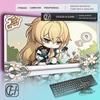 HYBXAXC Qingque Honkai Star Rail Anime For Large Size Mouse Pad Carpet Computer Desk Mat Gamer Company Keyboard Mouse Mats Cute