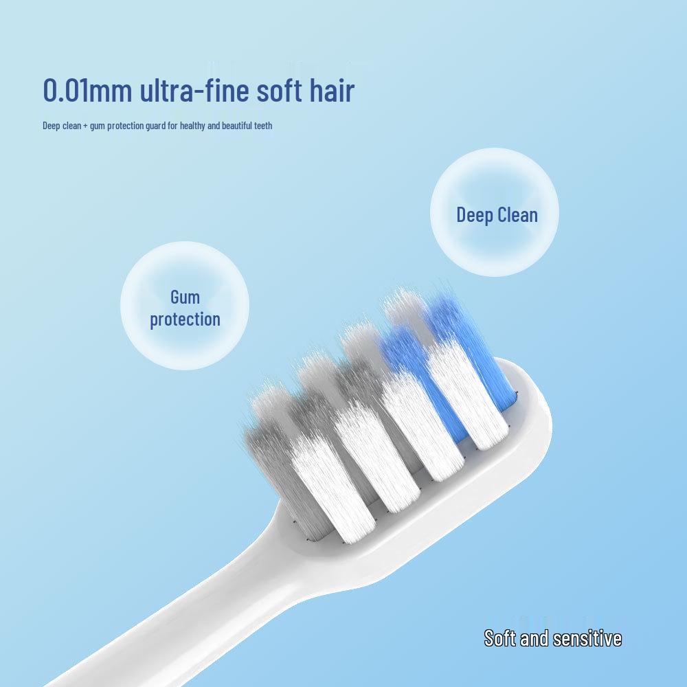 Haier Electric Toothbrush Soft Replacement Brush Heads for Small Magic Brush HTA2-HYB/SHF/JYL