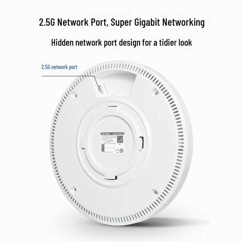 TP-Link BE5100 Wi-Fi 7 Dual-Band Ceiling-Mount AP CN plug (adapter included)