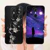 Luxury For Itel A33 5.0" Case Fashion Painted Flowers Silicone Back Cover Coque For ITEL A 33 a33 Full Protection Phone Shell