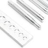 11PCS Stainless Steel Leather Snap Setter Set Die Punch Snap Set  For Leather Crafts and Repairs