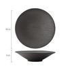 Retro Black Japanese Ceramic Ramen and Pasta Bowl for Restaurant or Hotel Use