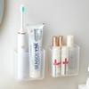 Multipurpose Storage Box Wall Mounted Plastic Collection Case for Stationery Headwear Clear Rectangular Household Organizer Box