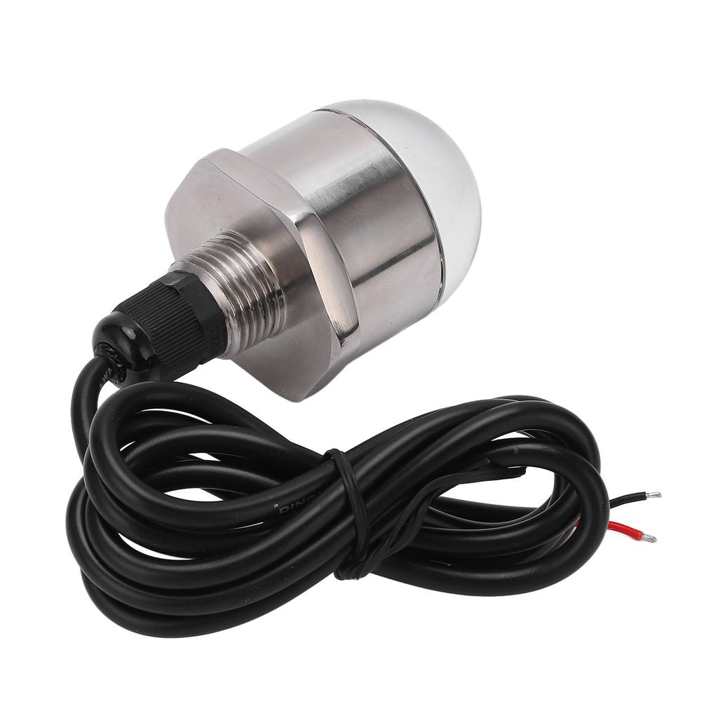 304 Stainless Steel Marine Underwater Light 12V LED Round Underwater Lamp for Yacht Boat Blue Light