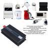 Power Inverter 2000W Solar Modified Sine Wave Car Charger Converter with LCD Display Outlet Input DC 12V 24V Output AC