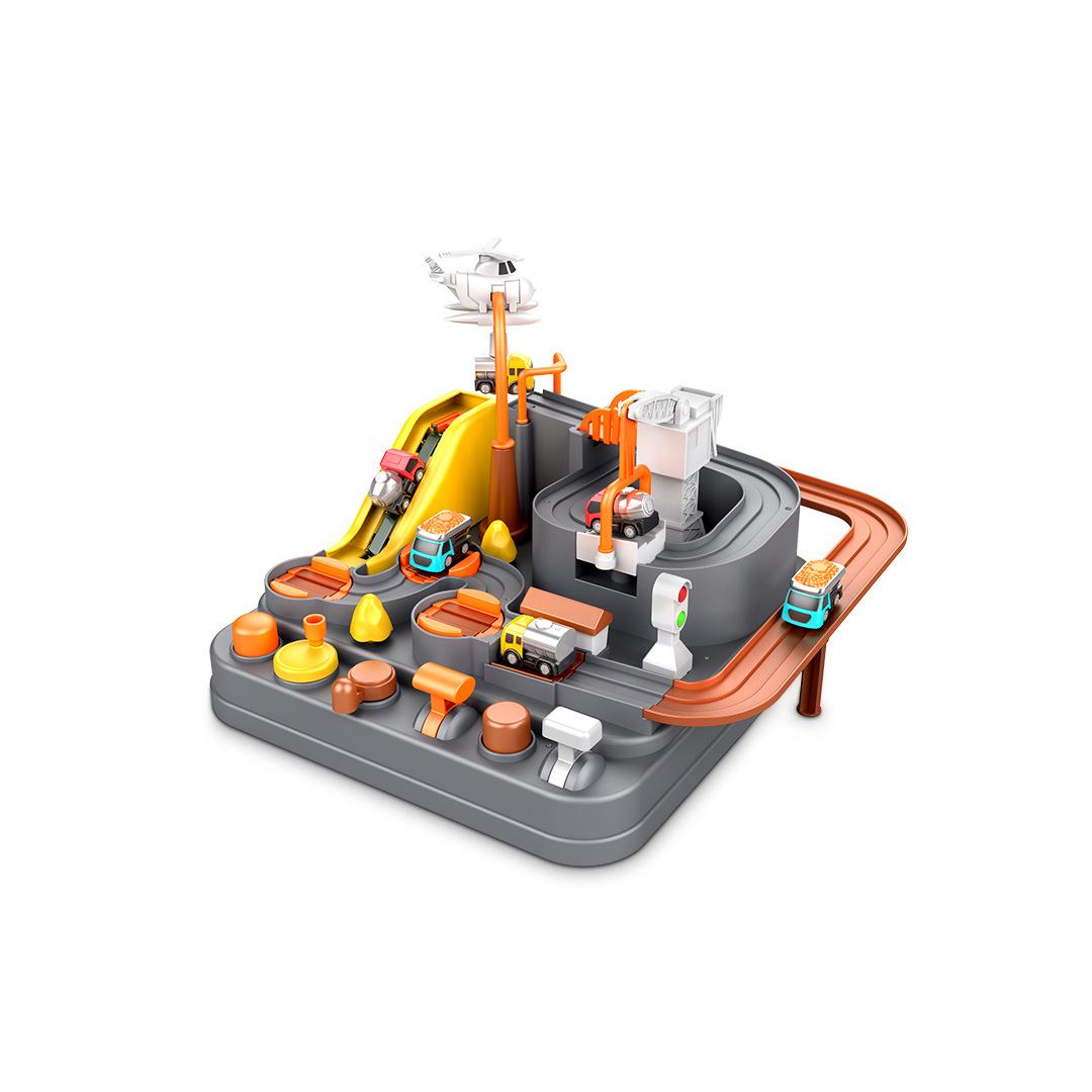 Animal Adventure Inertial Track: Children s Educational Toy