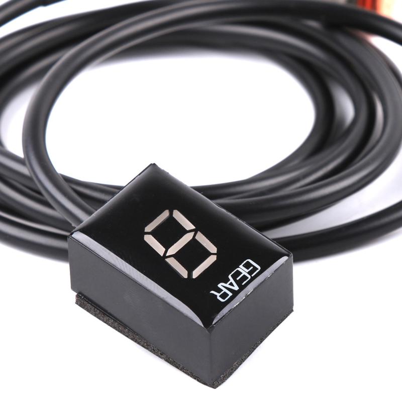Universal 6 Speed Moto Display Digital Led Display Neutral Gear Motorcycle Off-Road Indicator Light for Z900 Z800 Zx6R S