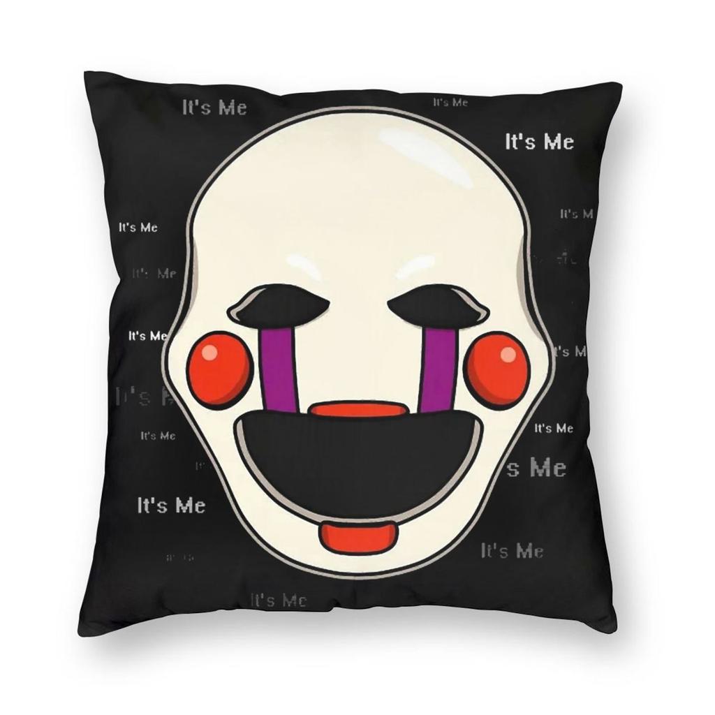 FNAF At Freddys Pillowcase Soft Fabric Cushion Cover Decorations  Throw Pillow Case Cover Home Zipper 4040cm