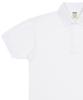 GRAVER [Unisex] Bear Embroidered Pique Short Sleeve T-Shirt_White