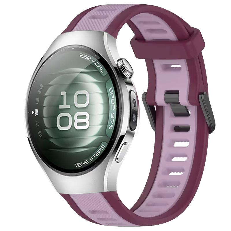 18/20/22mm silicone strap For Huawei watch 5 46mm/Garmin Forerunner 570 970 265 55 165 965 Bracelet Band For Huawei watch 5 42mm