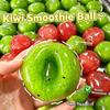Squishy Wassermelone Kiwi Slush Ball Asmr Crunch Squeezy Langsam-Rückprall Stressabbau Geräusch Sensorisches Fidget Spielzeug Realistisches Erwachsenen Geschenk