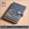 Guochao A5 Custom Logo Business Notebook: High-Value Cultural & Creative Thick-Bound Office Journal