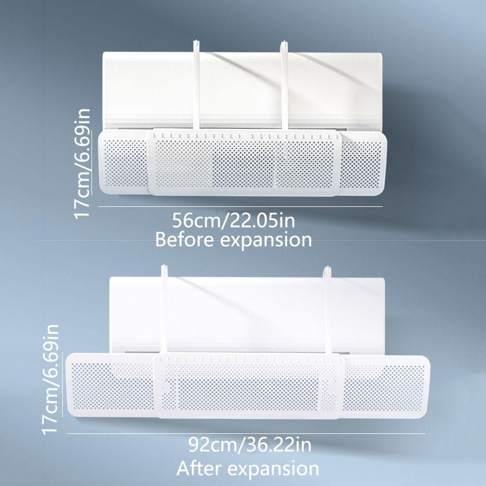 Retractable Wind Direction Baffle Anti Direct Blowing Wind Guide Air Diverter Cover  Babies