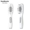 Electric Scalp Massage Comb Red Blue LED Light Therapy EMS Vibration Massage Brush Anti-Hair Loss Medicine Scalp Oil Applicator