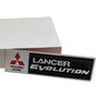 Aluminium für Mitsubishi Lancer EX Outlander Pajero ASX Eclipse Cross Ralliart EVO Grandis Autoaufkleber Seitenemblem Kofferraumaufkleber