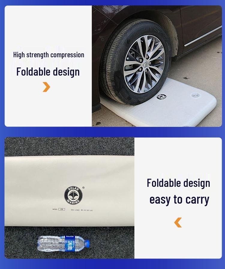 Durable Speedy Inflatable Fishing Dinghy - Hard Bottom, Stand-Up Kayak, Folding Raft With Air Cushion