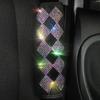 Bling Strass Diamant Lenkrad Abdeckung Universal Auto Zubehör Dekor Rückspiegel Abdeckung DIY Auto