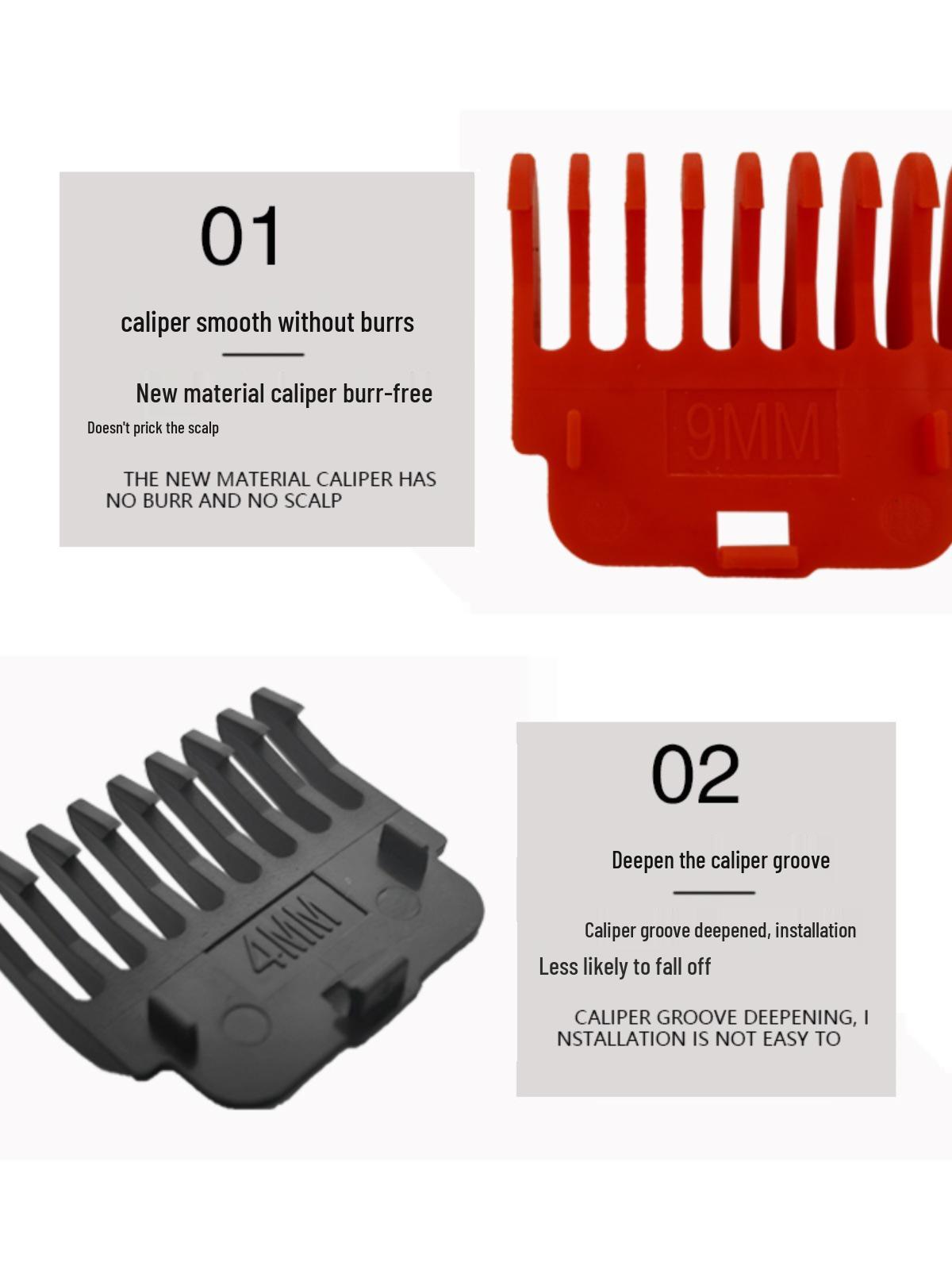 Multi-Functional Hair Clipper Engraving Guide Comb Square 3mm