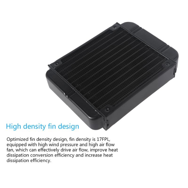 3D Printing Equipment 120mm etc Tosuny 12 Pipe Heat Exchanger Radiator Fits for Computer/Beauty Instrument Threaded Water Cooling for Air Purifiers 3D Printing Equipment 120mm etc Tosuny 12 Pipe Heat Exchanger Radiator Fits for Computer/Beauty Instrument Threaded Water Cooling for Air Purifiers