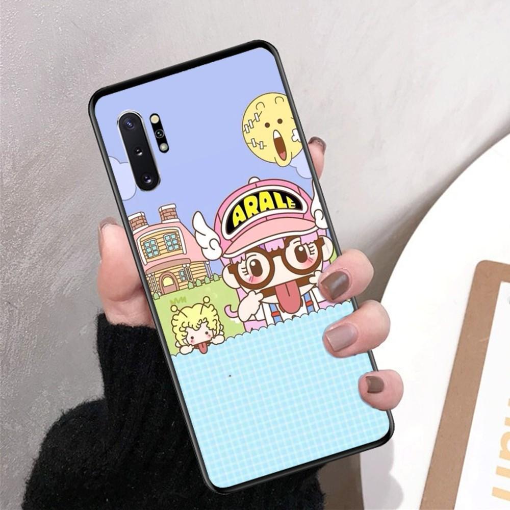 Funda de teléfono de dibujos animados Dr Slump para Samsung Note 8 9 10 20 pro plus lite M 10 11 20 30 21 31 51 A 21 22 42 02 03