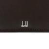 Pristine Dunhill Purse Bill Compartment Wallet Dark Brown Calf Leather Mens Used