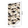 Military Camouflage Wallpaper Beige, Cream and White for Living Room and Bedroom 50x1000