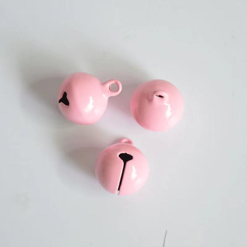 14CM Colorful Small Bell Keychain Pendant - DIY Pet and Christmas Decoration