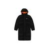 Chaqueta Plumífero Cálida Larga Cortavientos con Capucha para Hombre Ropa Exterior Negro VN0A4UT9BLK