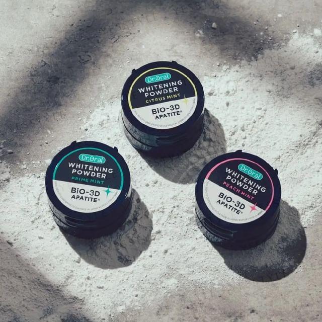 Dr.Oral - Bio-3D Apatite Whitening Powder Toothpaste Citrus Mint - 25g