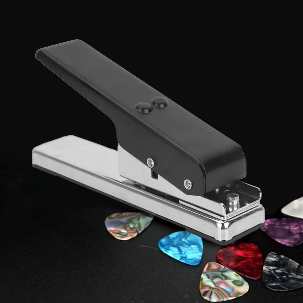 Card Cutter Guitar Pick Puncher Metal Guitar Pick Punch Tool DIY Guitar Pick Music Enthusiasts