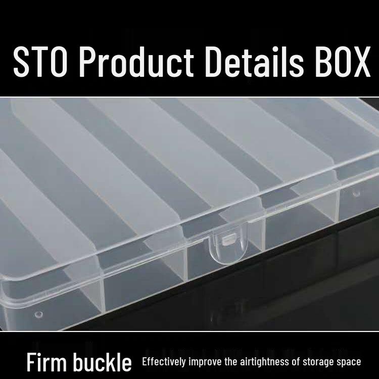 5-Compartment Lure & Spinnerbait Tackle Box (12.3cm X 6cm X 2.3cm)