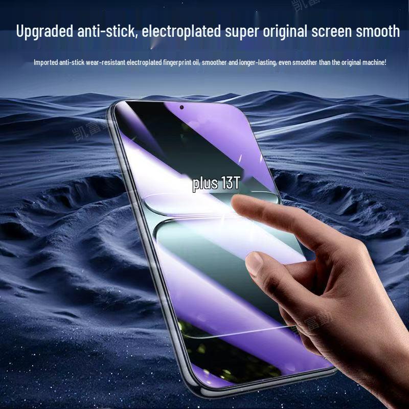 OnePlus 13T HD Tempered Glass Screen Protector with Anti-Blue Light and Drop Protection