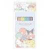 Kamiojapan Sanrio Characters Pencil Set In a Tin Case 12-Color
