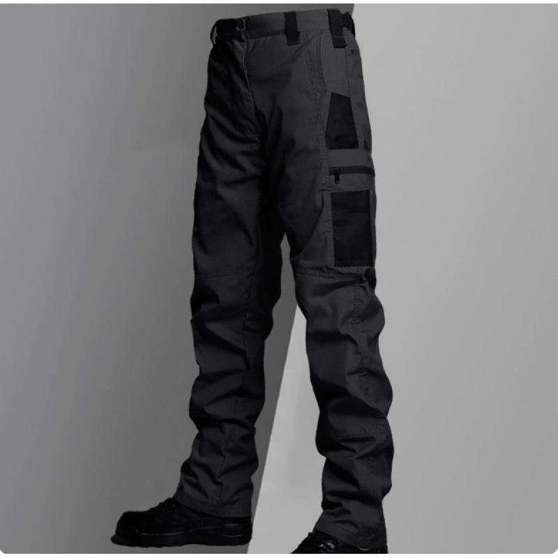 Pánská venkovní taktická bunda a kalhoty - Vodotěsné, odolné proti opotřebení, vojenská výbava pro jaro a podzim