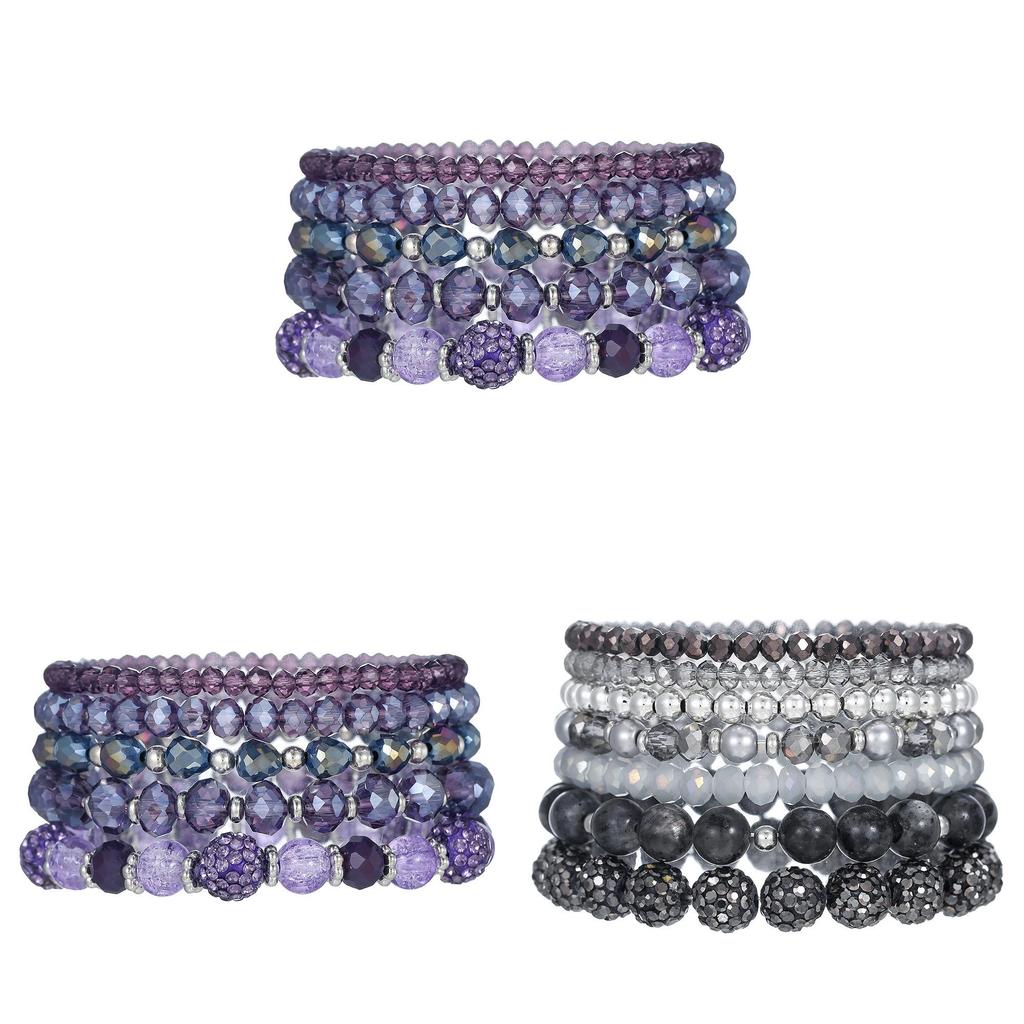 Bohemian Multilayer Beaded Bracelets For Women Handmade Geometric Design Gift Idea