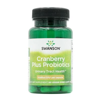 Cranberry Plus Probiotics 5 Billion CFU, 60 Veggie EMBO Caps
