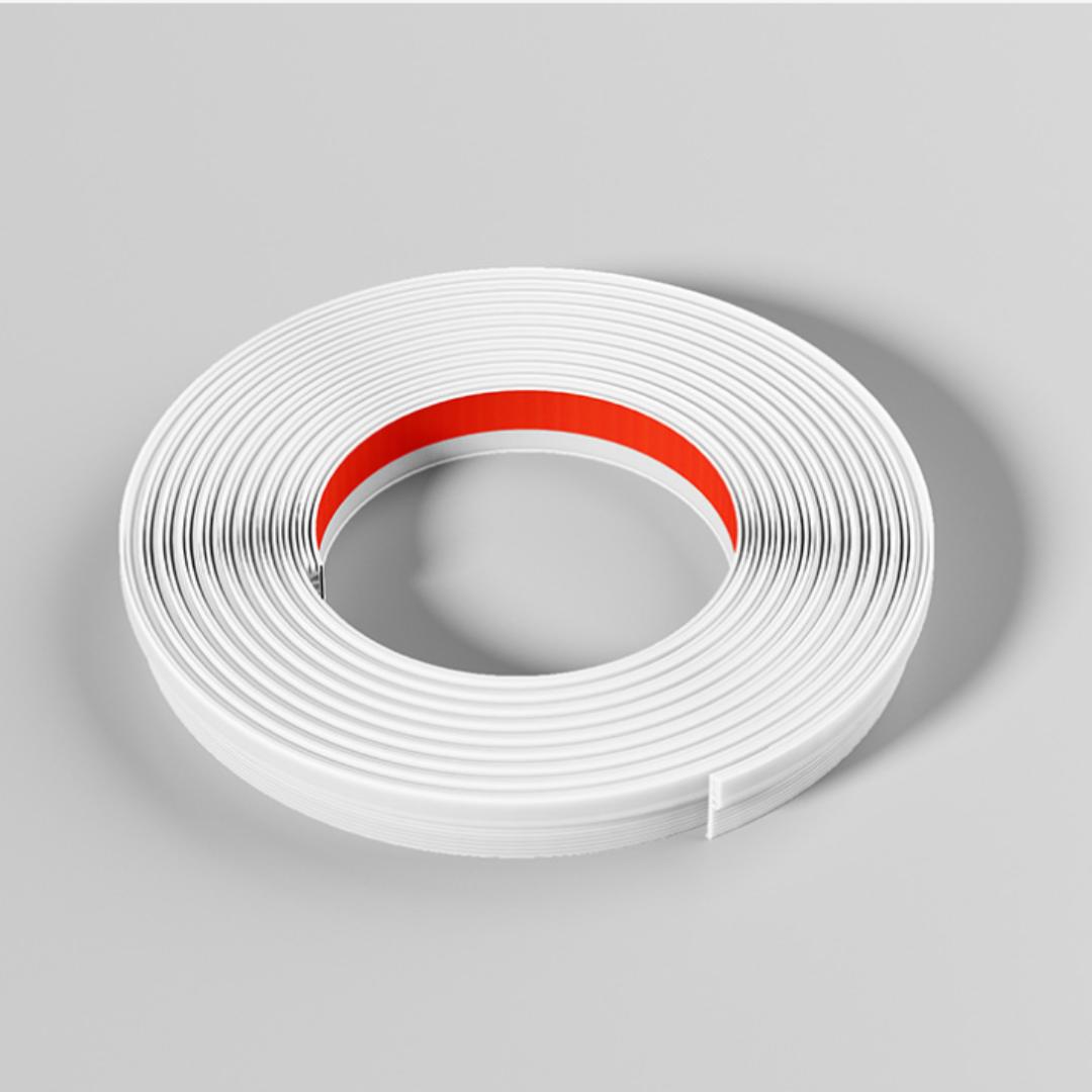 

1PC Self Adhesive Window Seal Strip Adjustable Thickness Triple Windproof Anti-Cold Weatherstrip Soundproofing Door Seal 2m білий