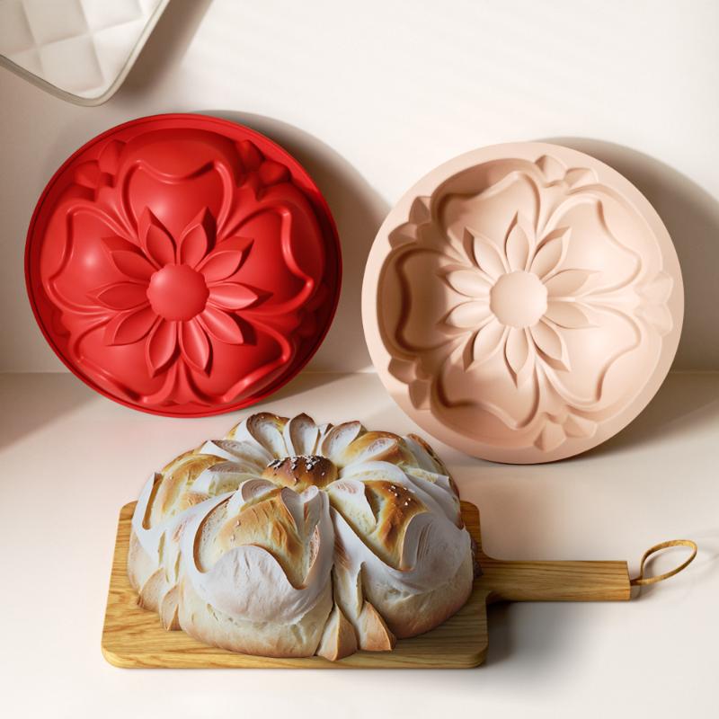 6 Inch Charlotte Cake Pan Silicone Cheesecake Nonstick Round Silicone Baking Mold Cake Molds For Strawberry Shortcake Tart Pie