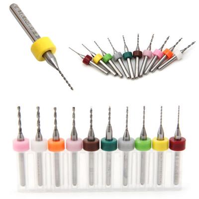 50pcs Carbide Micro Drill Bits 3.175mm x 1.45mm x 12mm CNC PCB Dremel 1//8 Shank