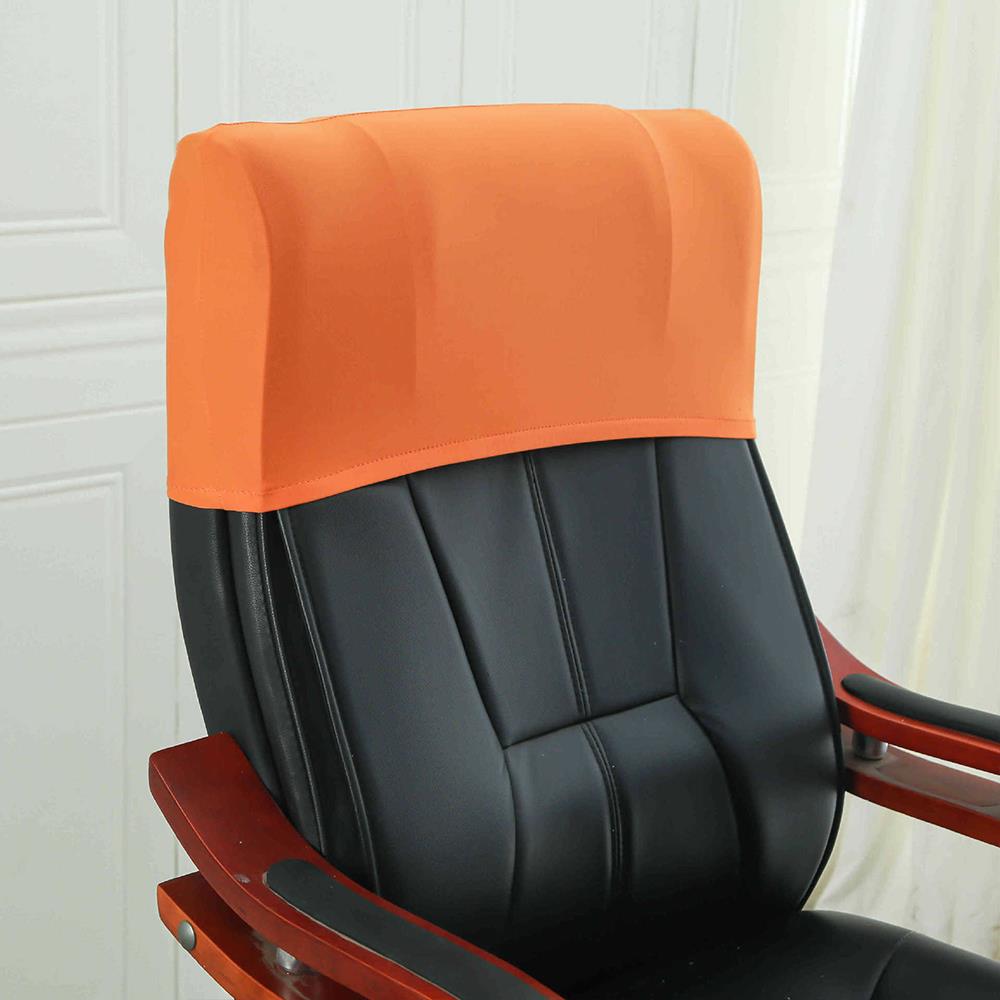 Elastic Office Chair Backrest Cover Chair Back Protector Backrest Slipcover Dust-proof Chair Back Covers Chair Head Pillowcase