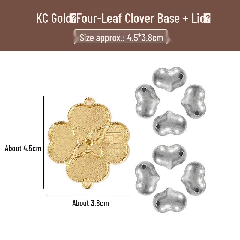 Song Brocade DIY Jewelry & Accessories Set: Necklace, Car Pendant, Earrings, Brooch, Hair Clip, Rope, Handmade Gift Materials.