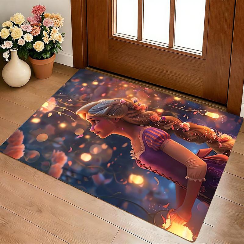 Rapunzel Living Room Nonslip Area Rug Soft Carpet For Bedroom Game Playroom Sofa Office Home Decor Doormat Christmas Gift C926548