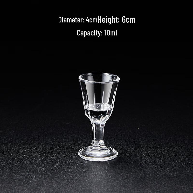 Ting Le Glass Shot Glasses for White Liquor
