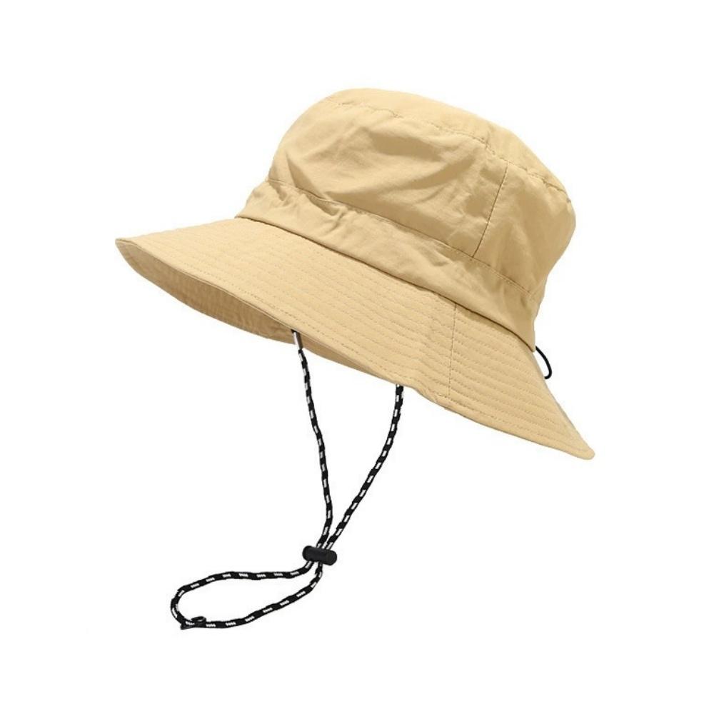 Foldable Fisherman's Hat Lightweight Quick-Drying Unisex Large Brim for Breathable Sun Protection for Outdoor Hiking Fishing