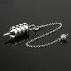Cone 100% Copper Brass Metal Pendant Pendulum for Divination Dowsing Reiki Healing Egyptian Isis Pendulos Professional A001