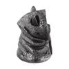 Collectible Cat Figurine Gothic Cat Statue 8cm Cat Lover Present Emerald Eyes Feline Figurine Intricate Detailing