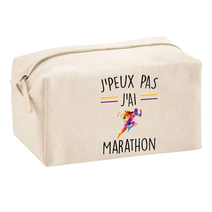 Multifunction Pencil Case I Can't Marathon Colorful Drawing Gift Idea Personalized Original | School Pencil Case Office Supplies