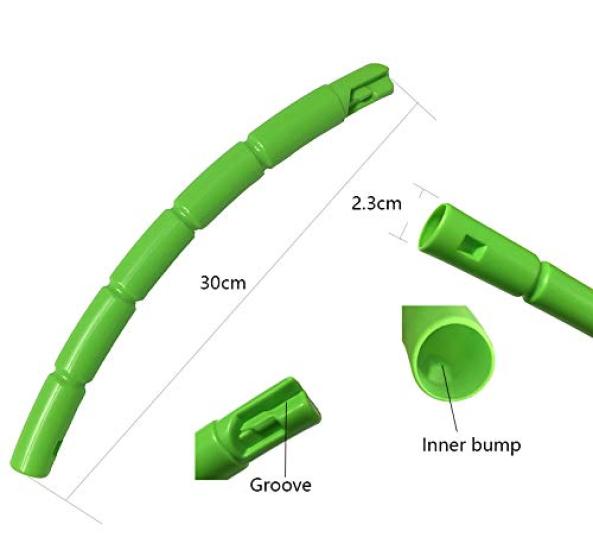Hula Hoop with Removable and Adjustable Suitable for Kids and Ideal for and Pet 70cm Children's Weight, Adults, Fitness, Gymnastics, Dance, Training,