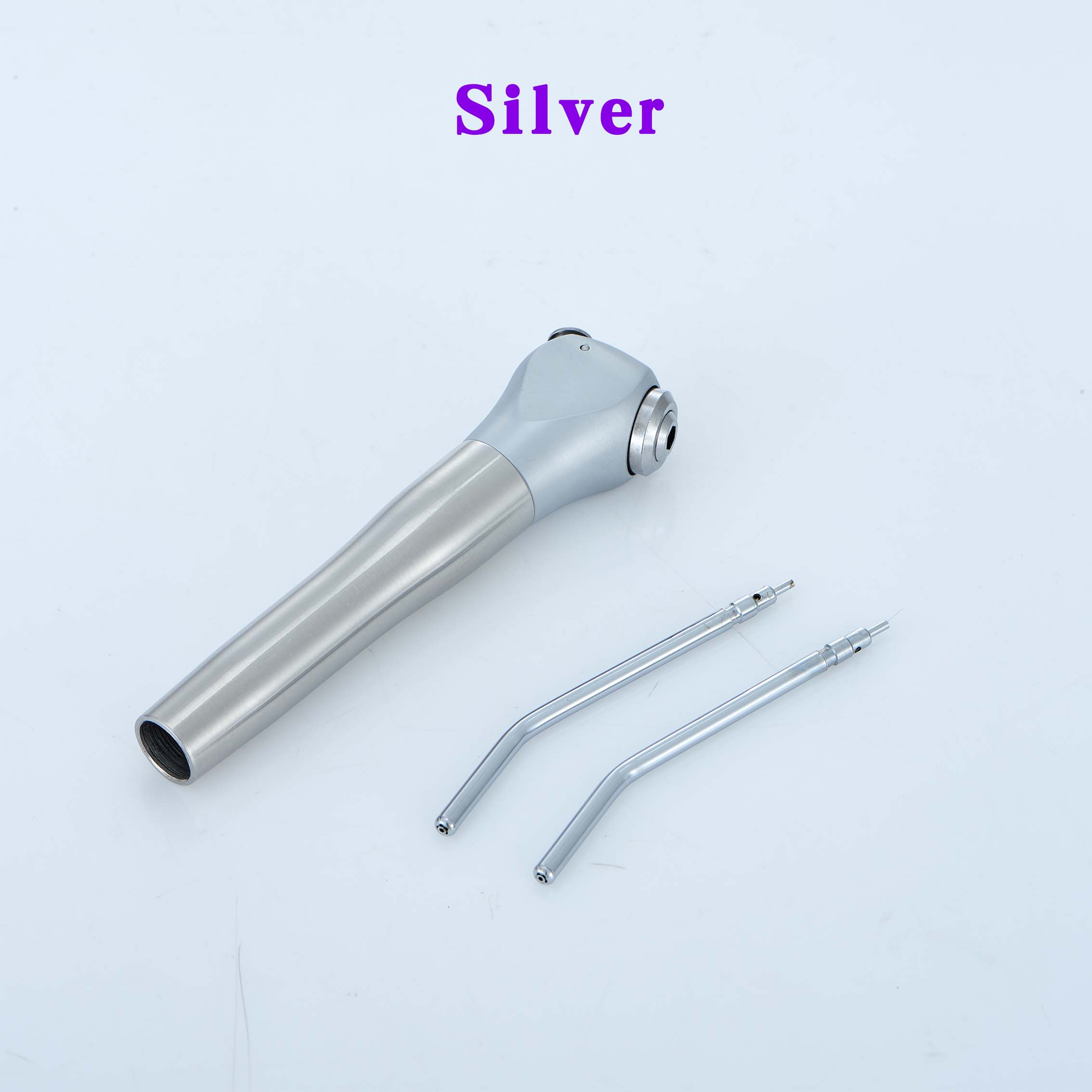 

Jnsur Colorful Syringe Dental 3-Way Air Water Spray Dentist Unit Instruments Triple Syringe Dental Tool Dental Chair Supply Dent High Quality серебряный