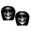 Breathable Car Seat Protector 2Pcs Universal Headrest Covers, Horror Pattern Protector, Durable Polyester Cover Stretchy Interior Accessories for All